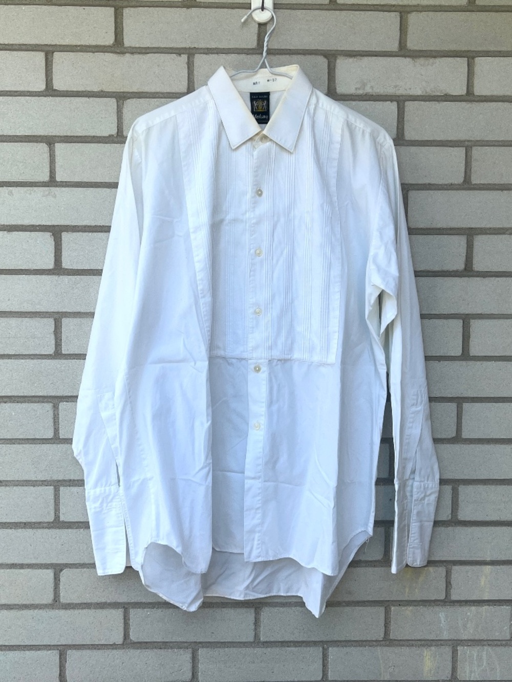 Vintage Mekay Tuxedo Shirt